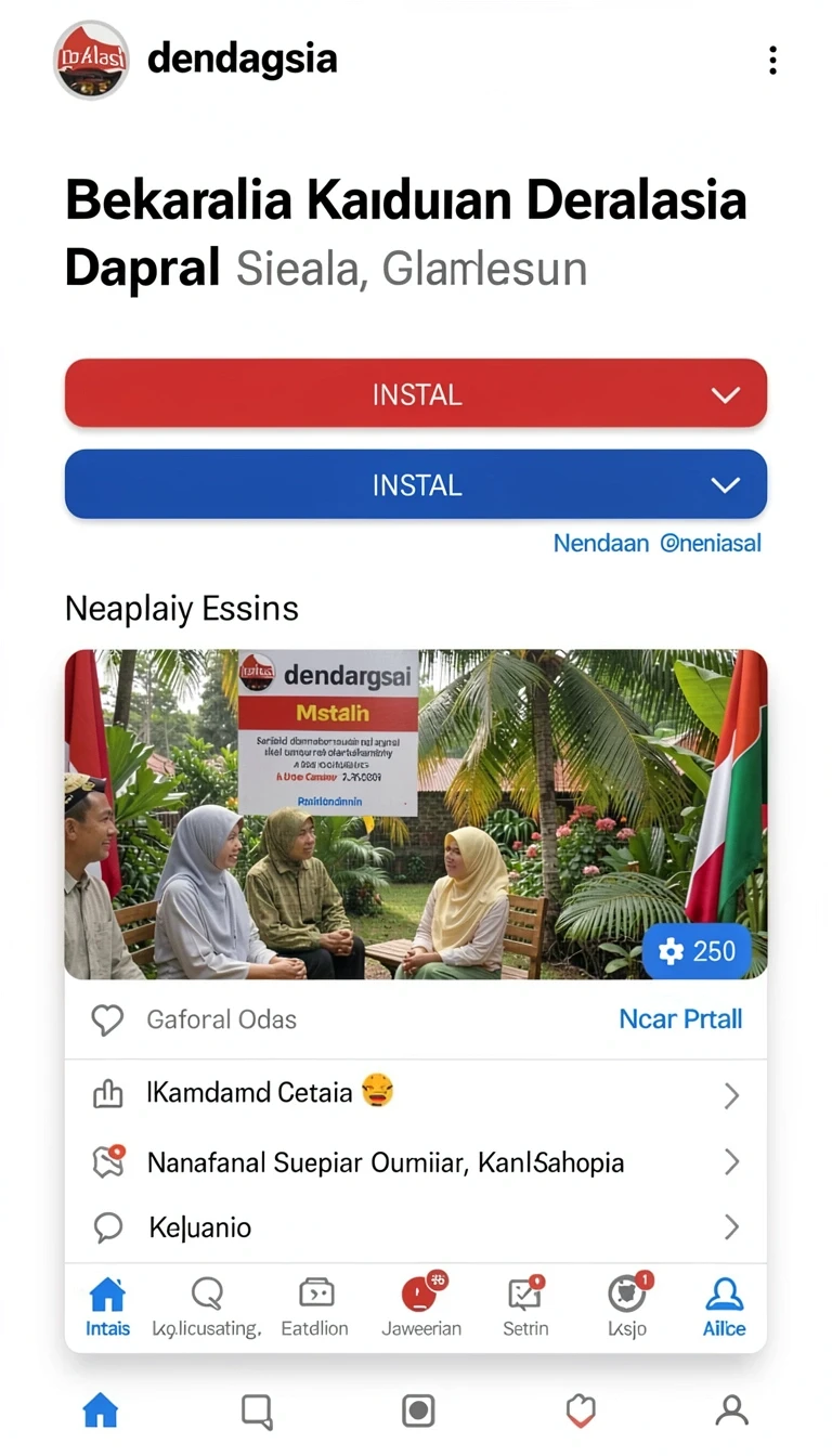 Tampilan utama aplikasi Aplikasi 7svip Terpercaya untuk Android yang intuitif dan efisien.