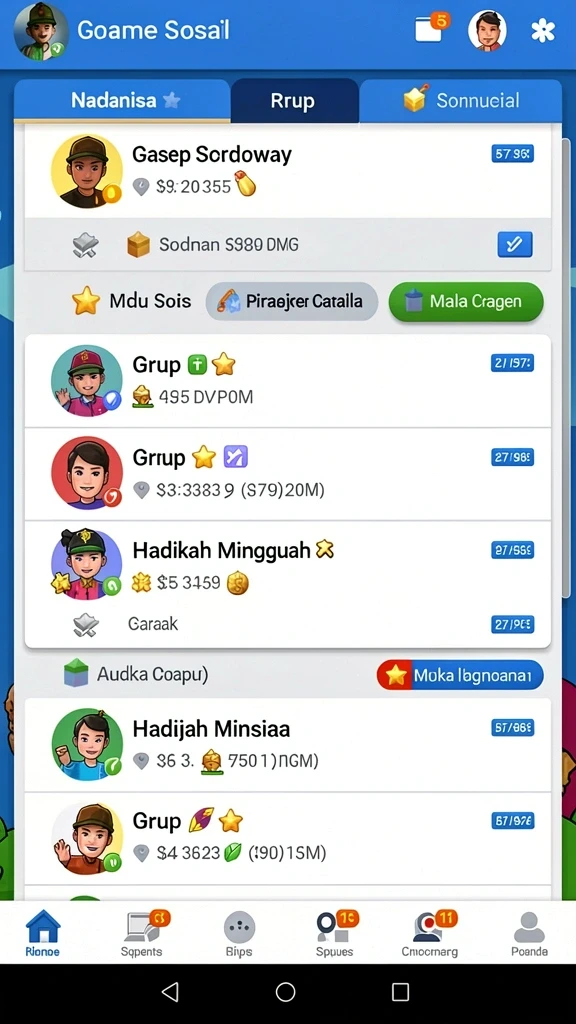 Tampilan utama aplikasi dewalangit APK: Fitur, Ukuran, dan Link Download yang intuitif dan efisien.